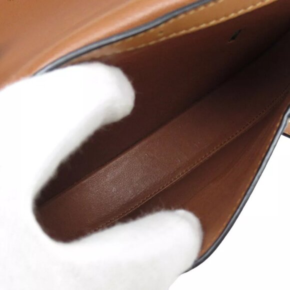 Auth LOEWE Heel Bag Shoulder Bag white leather - Picture 11 of 11